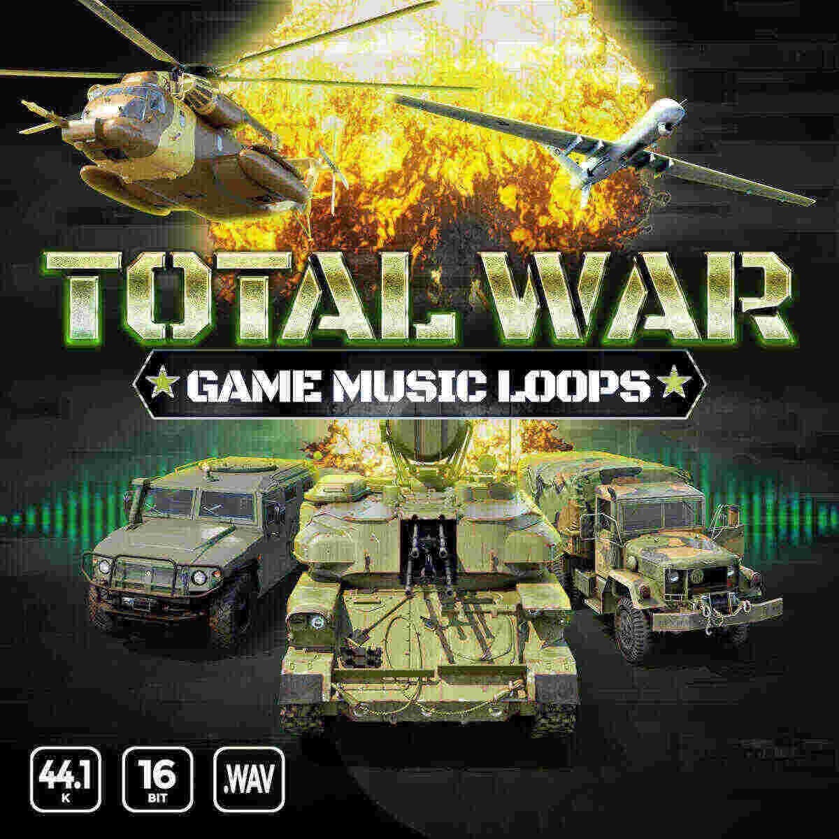 Epic Stock Media - Total War Game Music Loops Sample Packs Software GUI Artwork